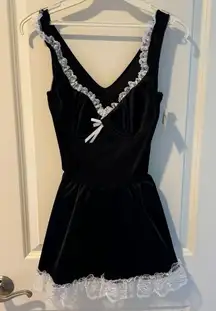 NWT Vintage Y2K Fredericks of Hollywood French Maid Dress Costume | S