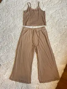 Brown matching set