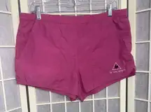 Vintage 80s 90s Le Coq Sportif RN 73349 Women’s Pink Running Athletic Shorts Sm