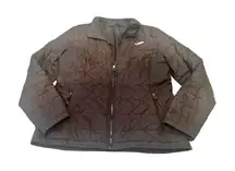 The North Face Womens L Black DryVent Hooded Waterproof Packable Quilted Coat