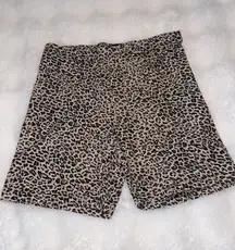 Cheetah Biker Shorts