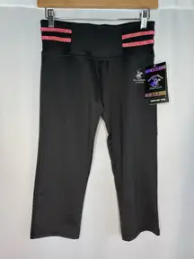 rapid dry tech ladies activewear capri leggings size L