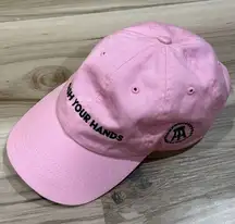 Barstool Sports Pink Wash Your Hands Ball Cap Hat Women’s