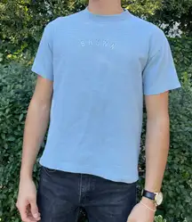 Vintage baby blue shirt