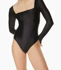 Babaton Satinette Squareneck Longsleeve Bodysuit Medium