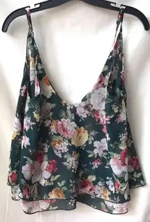 Floral Sleeveless Top