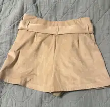 Zara Suede Shorts