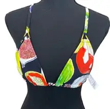 Christian Lacroix X Swiminista Sexy Manaos Bikini Top Size M- 1