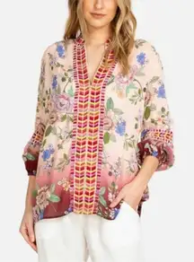 Johnny Was Paris Effortless Blouse Size Medium