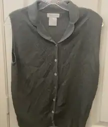 FINAL MARKDOWN Pierre Cardin knit top medium