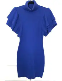The Clothing Company Cobalt Blue Sweater Dress Size L