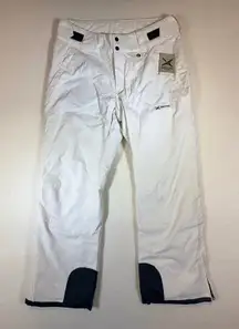 Arctix Womens Insulated Snow Pants White L 12-14 Ski Snowboard Outdoor