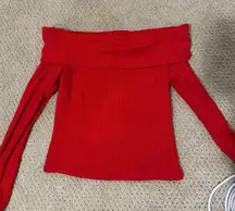 Stradivarius Off-The-Shoulder Long Sleeve