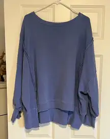Blue We The Free Camden Sweatshirt free people