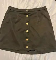 Shein Button Down Skirt