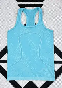 Lululemon Swiftly Tech Racerback in Heathered Peacock Size 6