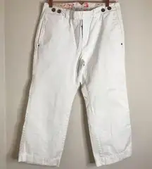 Tommy Hilfiger white Capri pants