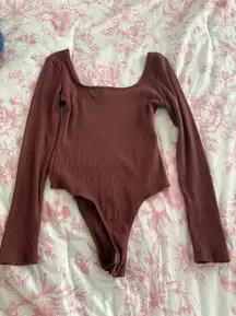 Altr’d State Brown Bodysuit