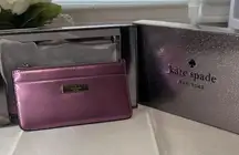 NWT Kate Spade Kenzie med size wallet pink