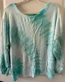 Yanak Ace Sweater~ Teal ~ Large~ NWT! Yana K