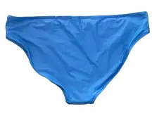 J.Crew Classic full-coverage bikini bottom in Sail Blue XL NWT