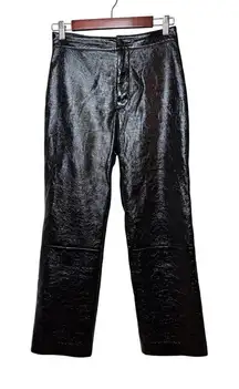 LNA Nya Crinkle Patent Pant Sz. S