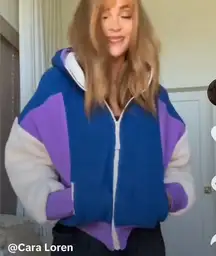 Free People movement nwt hit the slopes hoodie zip up