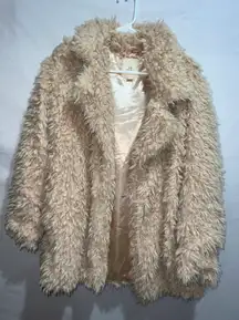 faux fur coat