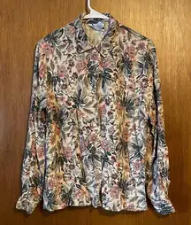 Vintage Pendleton Woman's Floral Business Formal Skirt Suit Set