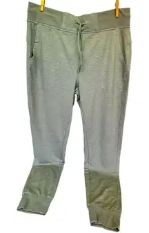 90 Degree By Reflex Sage Green Jogger with Pockets. Soft‎ Fabric Size Large.