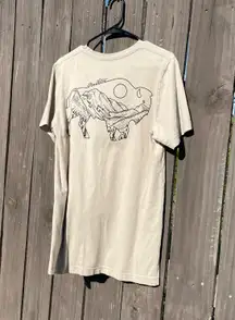 Pendleton Bison print short sleeve tee