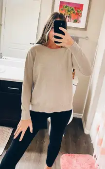 Cream Sweater