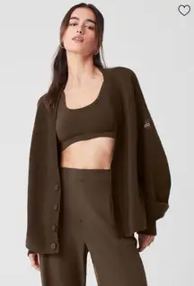 NWT Alo Scholar Cardigan Sweater