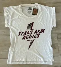 Three Square Women's Texas A&M University Vintage T-shirt, NWT, Small