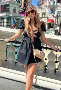 Black Cutout Dress