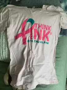 ZETA Think Pink Think Zeta Tee