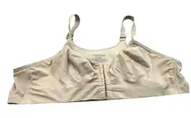 Catherines Bra‎ Intimate Sports Bra  40C Light Beige  Frontclose