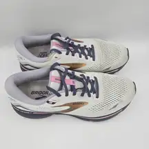 Brooks Ghost 15 Shoes Womens 10.5 B Blue Running Walking Lightweight Sneakers