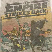 Junk food star wars muscle tee