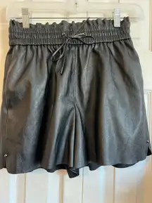 Leather Shorts