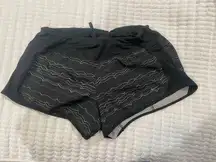 Black Dri-Fit Running Shorts