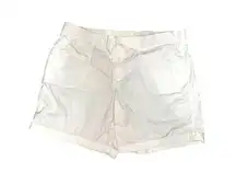 CCC Josie White Plus Size Shorts 18W 97% Elastic Waist Band Cotton Blend 18W