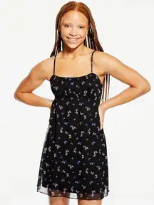 Aeropostale Butterfly Dress Fairycore Skater Fit And Flare Mini Coquette S