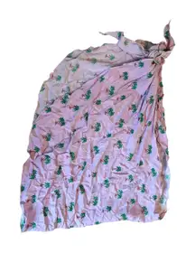 Kenny Flowers Sarong Cover-Up Palm‎ Tree Print Beach Pool Resort Wear