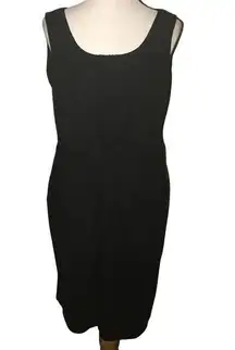 JONES NEW YORK TIMELESS BLACK VERSATILE CLASSIC DRESS SIZE 10