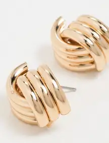 SHASHI X Revolve Knot Earrings in Gold Womens Jewelry