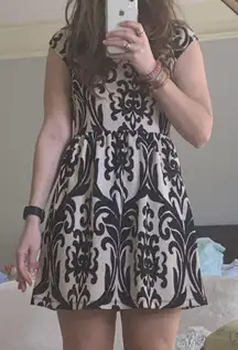 Dillards Black And White Dress