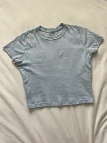 Light Blue Baby Tee