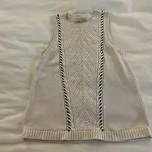 Loft knittet sweater vest