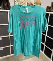 Bella+Canvas Own Your Own Crazy Teal Western Graphic T-Shirt